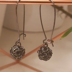 Silver Tone Earrings